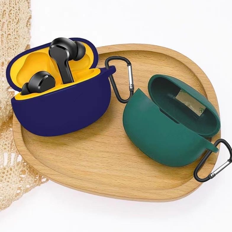 [PROMO KEMBAR] Bisa COD Realme Buds T100 CaseRealme Buds T100 Case Wireless Bluetooth Headset Silico