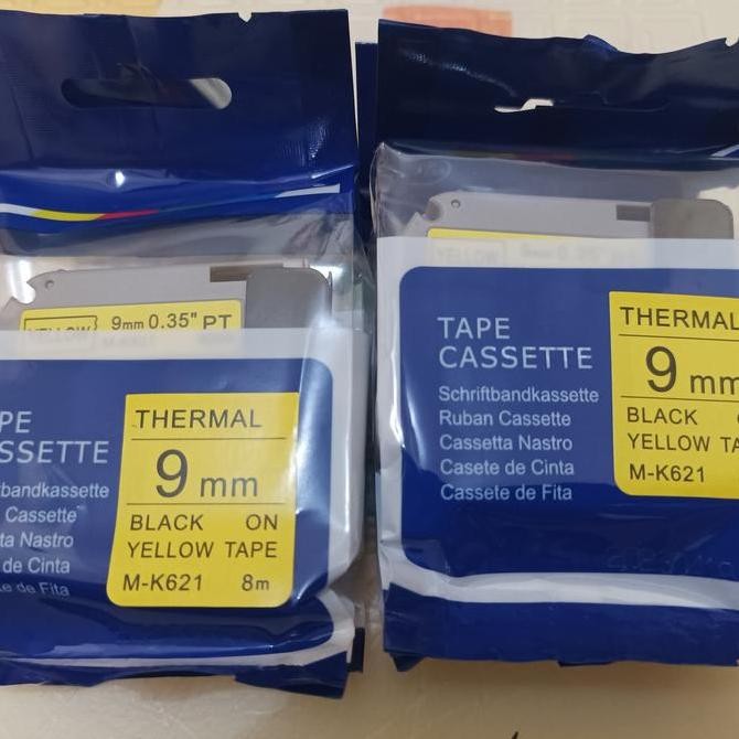 

MK 221 Label Tape 9 mm BROTHER PT-90 PT-M95 MK-221 M-K221 murah