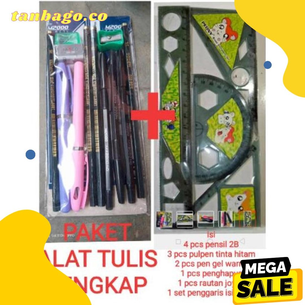 

Paket Alat Tulis Lengkap Murah Isi 15 Pcs Terlaris! Produk Ini Banyak Dicari