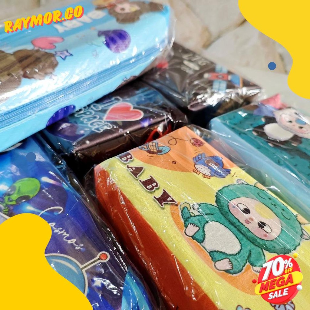 

1 Biji ( 21 X 9 X 4 Cm ) Tempat Pensil Kulit Resleting Motif Kartun Lucu Fancy / Kotak Pensil Sintesis Animal Terlaris! Produk Ini Banyak Dicari