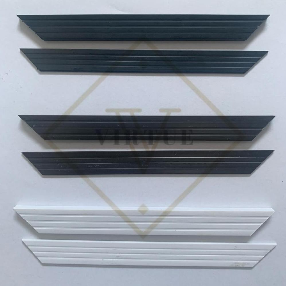 SPESIAL DISKON Lis/ List PVC, Frame/ Bingkai Kasa/ Kawat Nyamuk Magnet 4 Meter - Profile U & Strip K