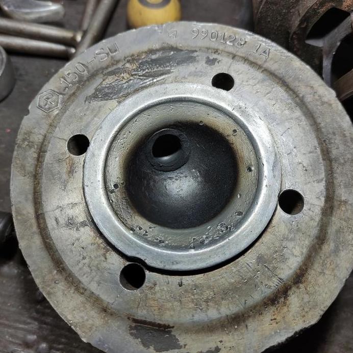 Blok boring head vespa excel original Copotan boring head piston