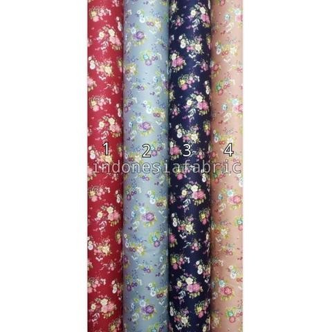 DF226>> Kain bahan Katun Jepang Tokai Ori gamis mukena masker tunik motif KJ271