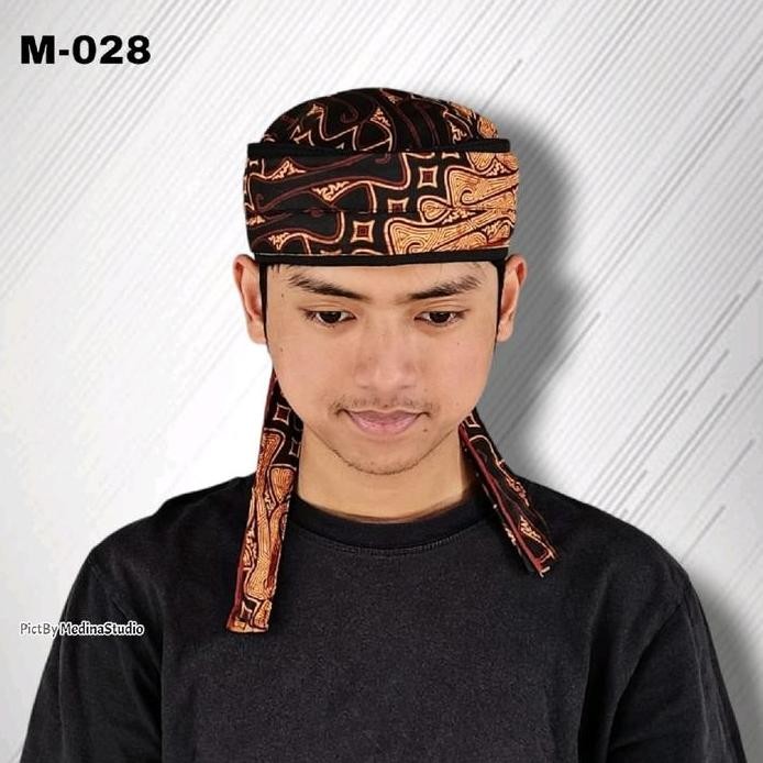BARU  Iket kepala totopong bendo blangkon batik sunda | iket kepala sunda jawa dewasa | bando iket k