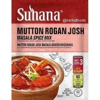 

:0:0:0] Mutton Rogan Josh Masala Spice Mix Suhana / Bumbu Masak Instan Kashmiri Lamb Kambing Halal