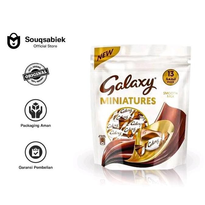 

Cokelat Galaxy Miniatures Assorted - Coklat Mini Premium Termurah