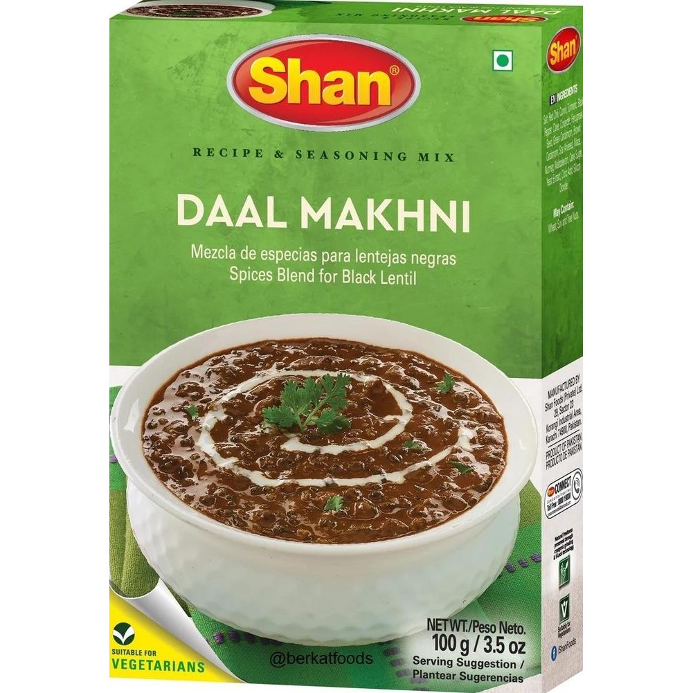 

monggo] Daal Makhni Shan / Spice Blend Black Lentil / Bumbu Kacang Urad India
