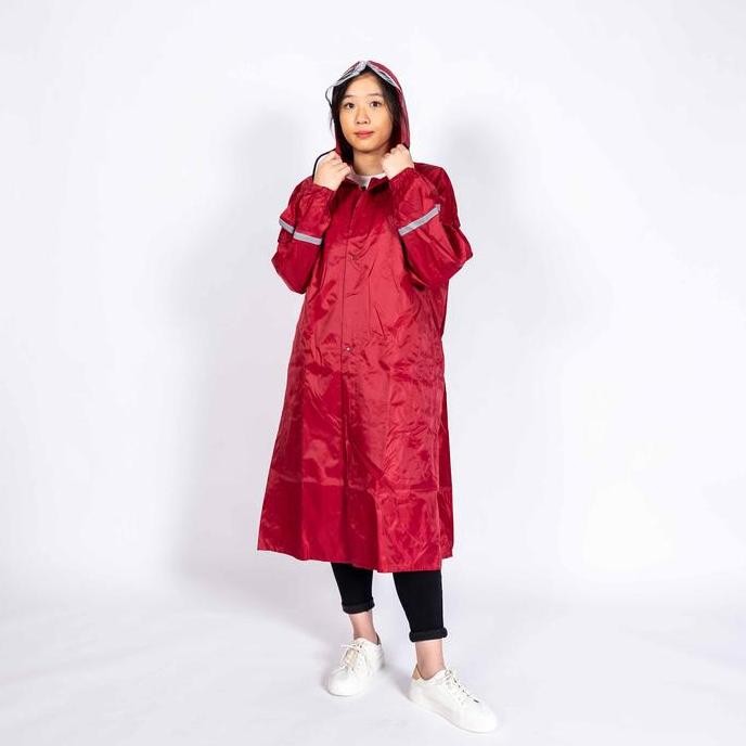 Mantel Hujan / Mantel Hujan Wanita / Jas hujan Jumbo / 3 in 1 /Jktumbrella / GRC - 82007