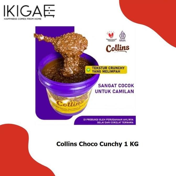 

Collins Choco Crunchy Pasta Malt Krispi 1 Kg Cokelat Pasta Termurah