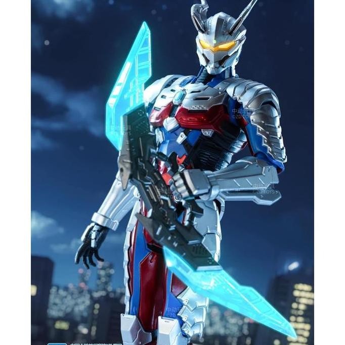 ZD Toys Ultraman Light-Up Series - Ultraman Zero Suit