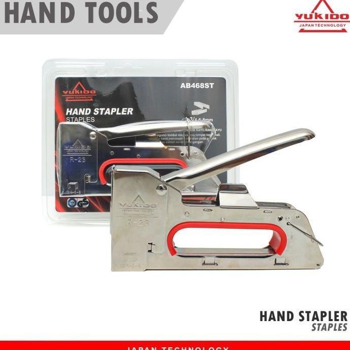 

Okk-1520 Promo Paket Staples + Isi Refill Staples Tembak R23 Staples Manual Paket + Isi Refill Staples Gun Tacker Stapler Staples Perekat Powerfull Original Yukido Okk-1520