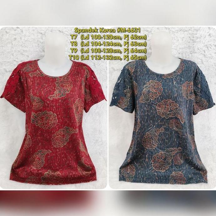 BLOUSE ORANG TUA/BAJU ATASAN IBU-IBU #6631
