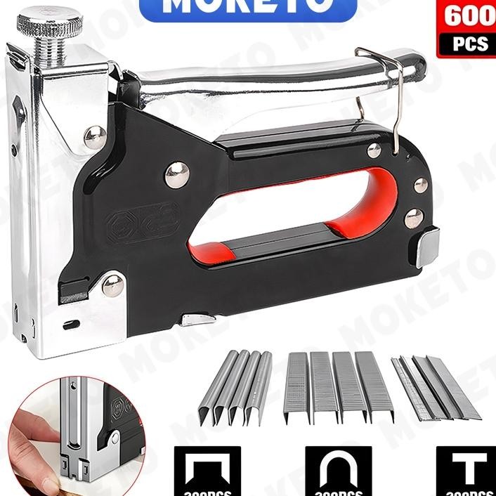 

Gratis 600 Paku Staples 3 In 1 Stapler 3 In 1 Multifungsi Untuk Konstruksi Furnitur Diy Pelapis Pelapis Stapler Multifungsi