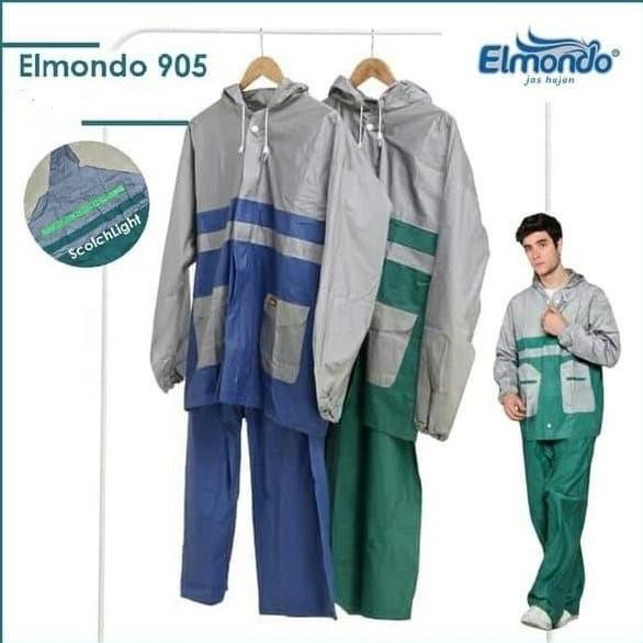 Jas Hujan Elmondo 905/Mantel Hujan Elmondo 905/Raincoat Elmondo 905/Jas Hujan Setelan Baju Celana Mu