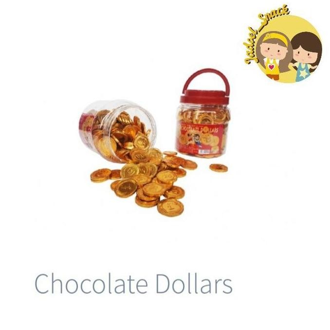 

Coklat Coin Dollar 300gr Rasa Cokelat Asli Jadoel Snack Cemilan Termurah