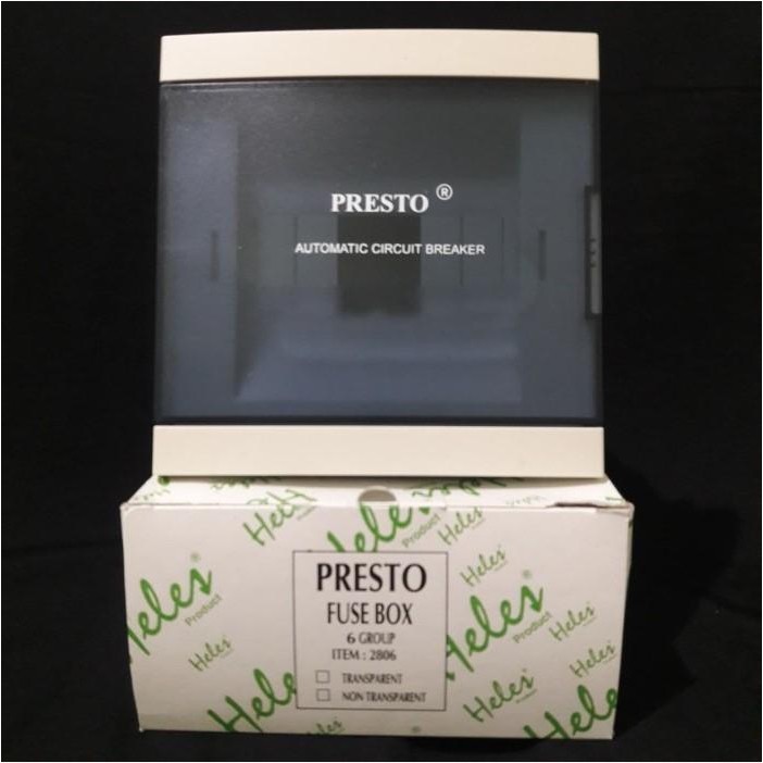 Baru Box Mcb Grup Inbow Presto/Fuse Box Mcb Presto/Kotak Mcb Presto (1 Set) Terlaris