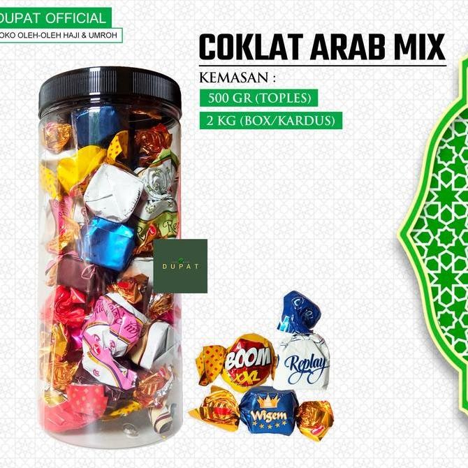 

Coklat Arab Mix Turkey Truffle Oleh-Oleh Haji Umroh Premium Termurah