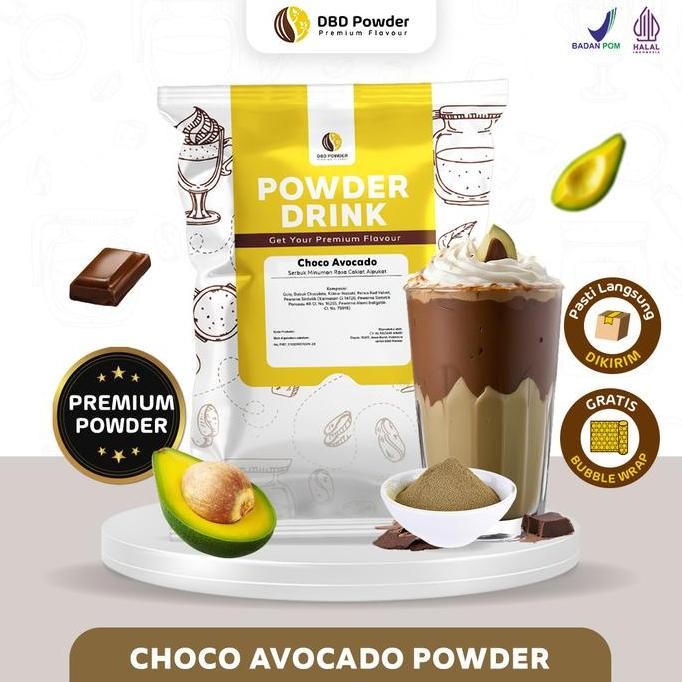 

Bubuk Minuman Coklat Alpukat Powder Choco Avocado Minuman Sehat DBD Termurah