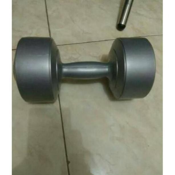 POTENCE BARBEL 10 KG / DUMBELL 10KG / DUMBEL PLASTIK 10 KG