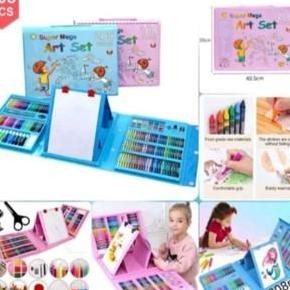 

1 KG CRAYON 208 PCS CN PASTEL KRAYON PENSIL PEWARNA BUKU GAMBAR