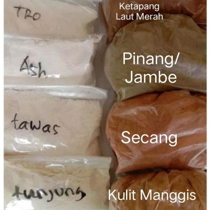 Paket 4 Bahan Mordant dan 4 ZWA untuk Ecoprint 10 m kain.