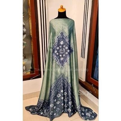 GJ - BAHAN / KAIN JUMPUTAN PALEMBANG SUTRA SILK