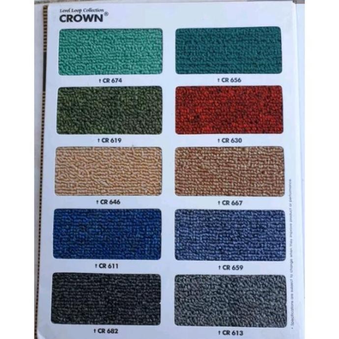 Karpet Polos Meteran Karpet Crown Jawa Bali Meteran