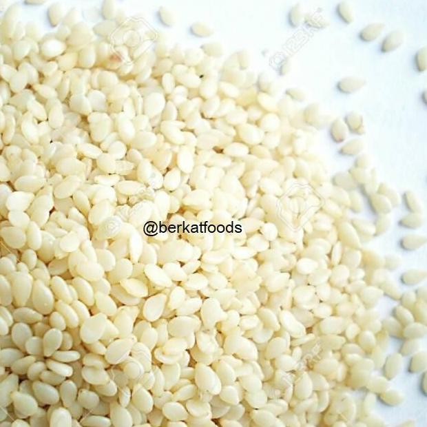 

------] Biji Wijen Putih Segar / White Sesame Seed Fresh Import Super Berkat F
