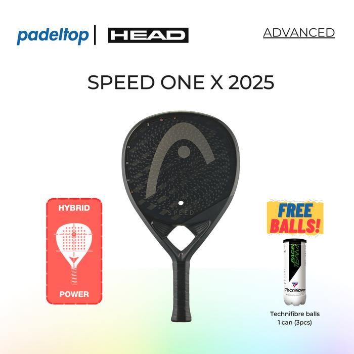 Head Speed One X 25 Padel Racket | Raket Padel Raket Head New Best Quality 100% Original