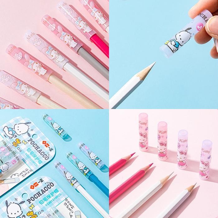 

Tokkado Sanrio Pencil Cap Original Tutup Pensil Pulpen Cover Unik Lucu