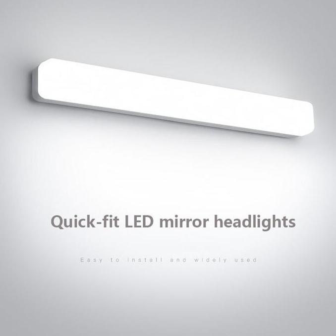 Lampu LED Cermin Kamar Mandi Panjang Tempel Dinding Cahaya Putih