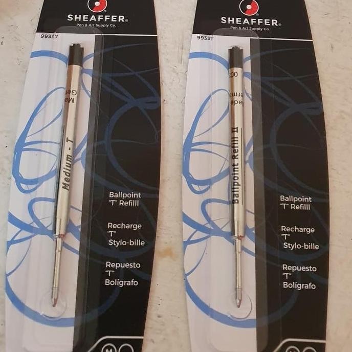 

tersedia refill pulpen sheaffer t | kompatibel parker ballpoint | original