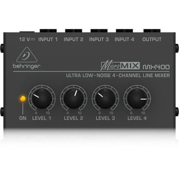 Hits Behringer Mx400 4-Channel Line Mixe