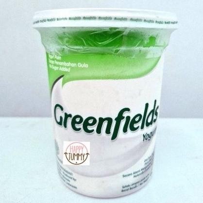 

Ty-35 Yogurt Greenfields Plain 1Kg 1000Gr Original Kemasan Ty-35