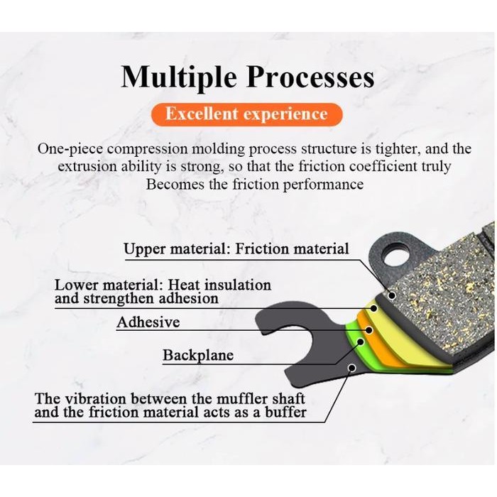 Kampas Rem Depan Vespa Sprint Liberty100 Liberty 150 Primavera