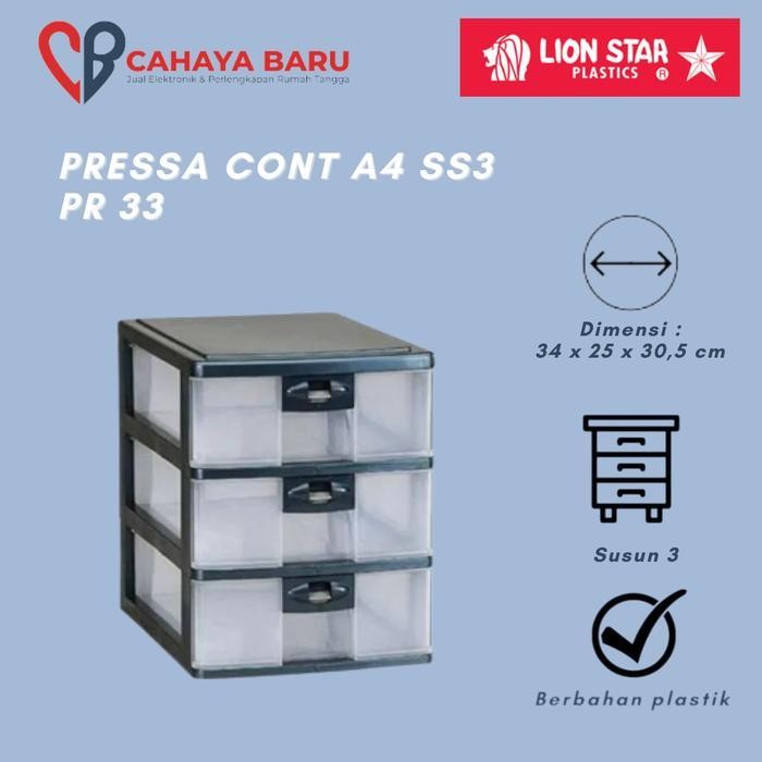 

Lion Star Pressa Cont A4 Ss3 Pr 33 Original Dan Terpercaya