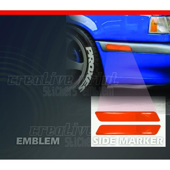 

Side Marker Emblem Custom 10 X 2 Cm
