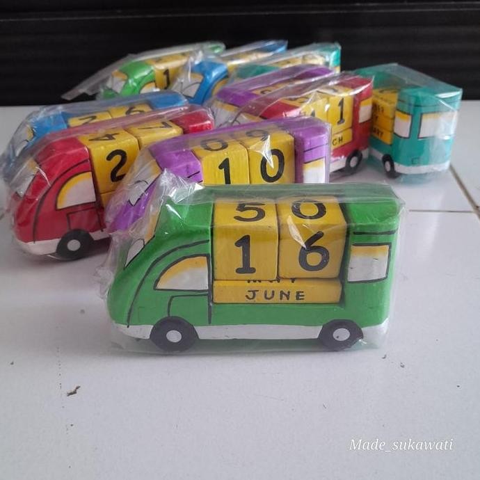 

!!!!!!] Kerajinan Kalender kayu bentuk mobil hiasan handmade bali