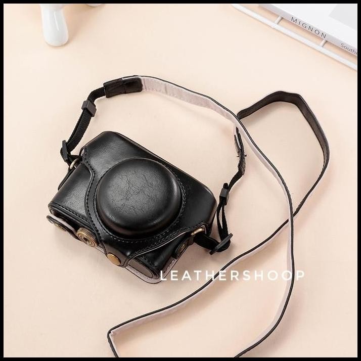 Leather Case Cover for RX100 RX100II RX100III RX100IV RX100V RX100VI RX100VII