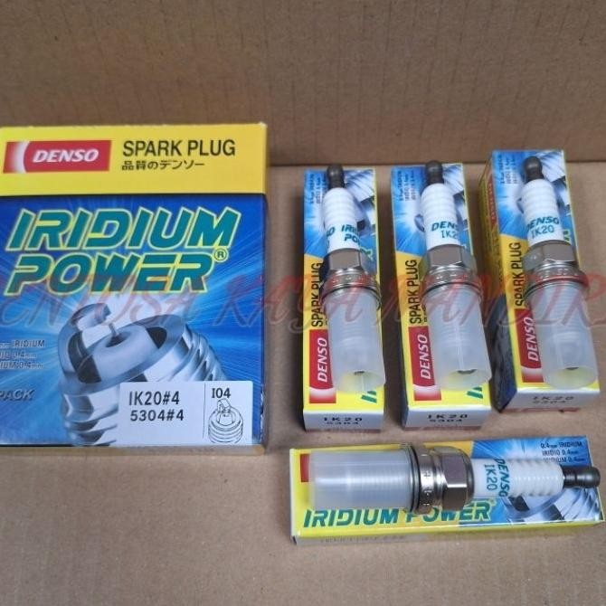 Busi Iridium Denso 4Pcs Mobil Toyota Avanza Non Vvti 20042006 Xenia Non Vvti