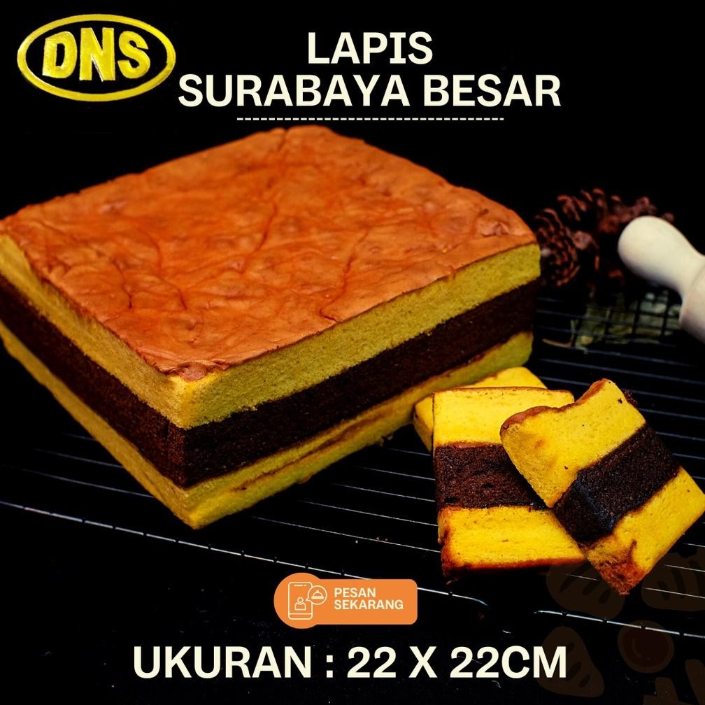 

Promoo!! Lapis Surabaya BESAR 22x22cm / Homemade Kue Lapis Surabaya Premium