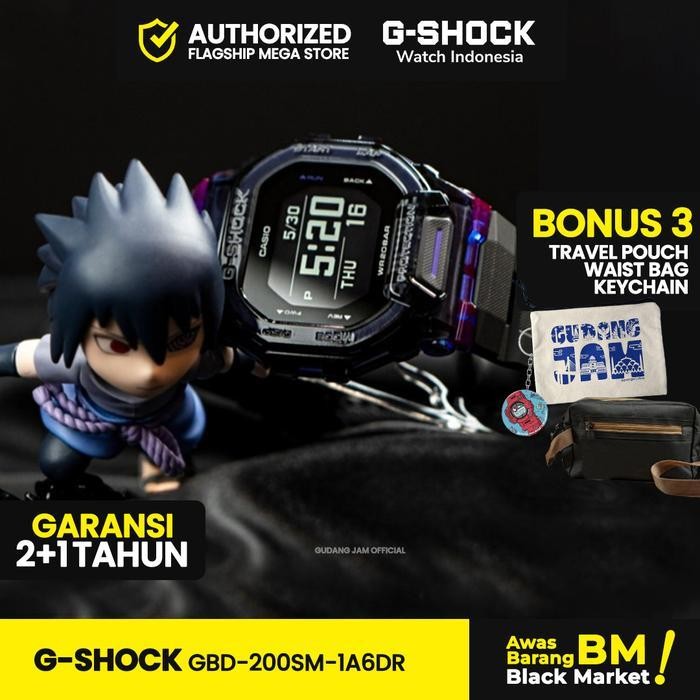 Wl G-Shock Gbd-200Sm-1A6Dr | Jam Tangan Pria | Digital | Anti-Air | Olahraga | Kaca Mineral | Origin