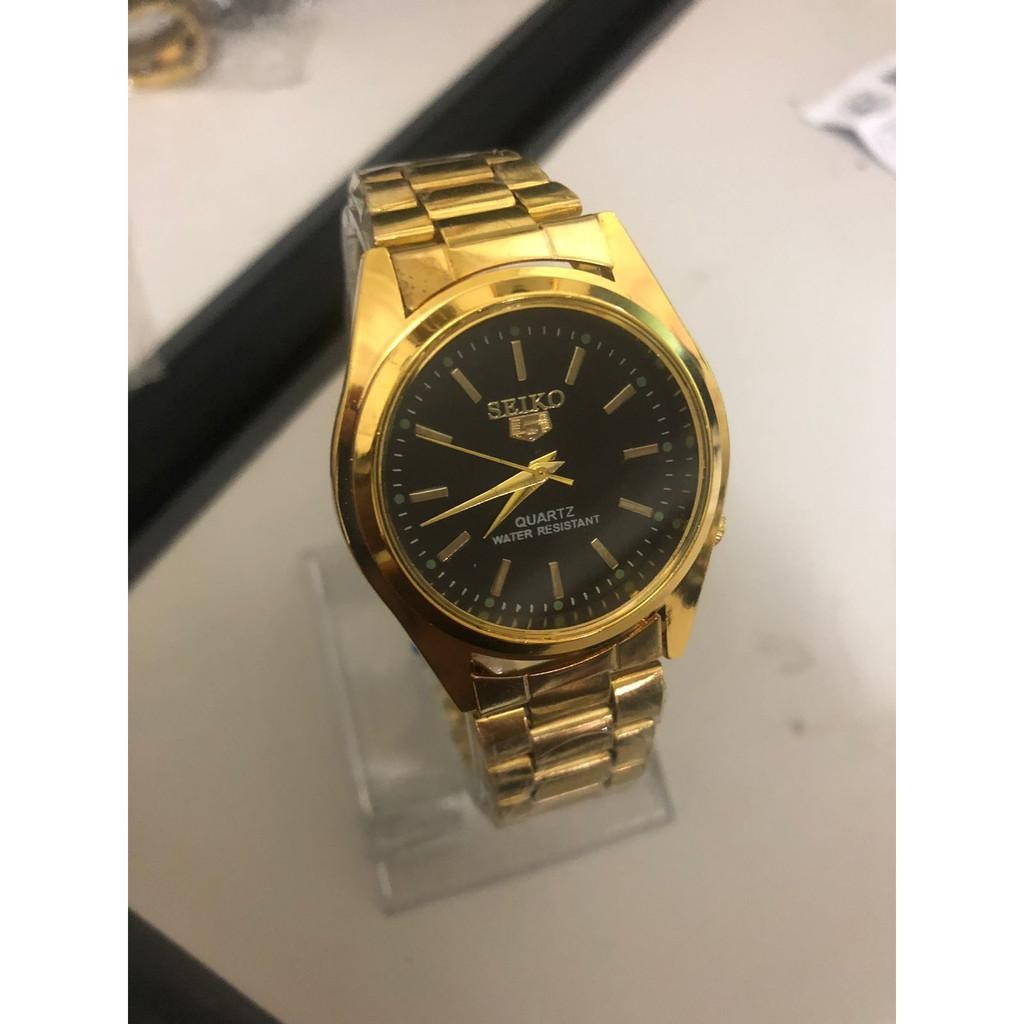 Zjs Jam Tangan S3Ik0 Warna Gold Terlaris Terfaforit-Jam Tangan Warna Emas