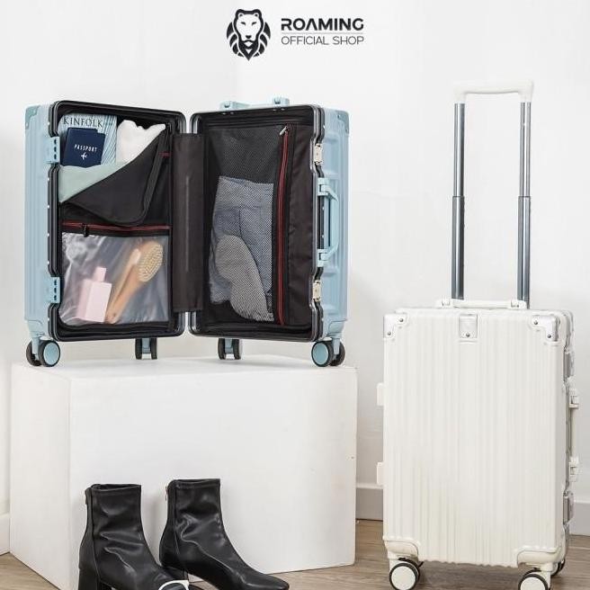 TERBARU 28" PARKSON KOPER SEMI ALUMINIUM/ LUGGAGE/ SUITCASE TYPE T045