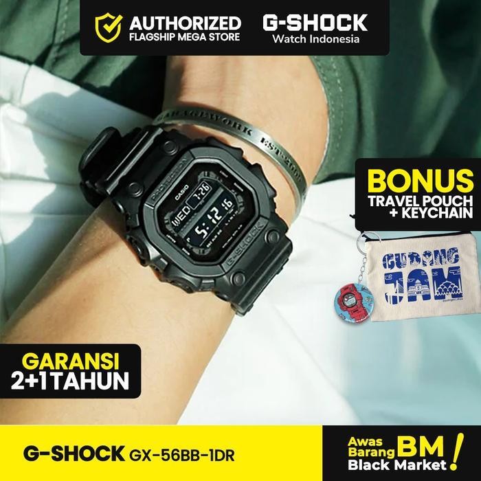Wl G-Shock Gx-56Bb-1Dr | Jam Tangan Pria | Tough Solar | Digital | Anti Air | Original | Casio G-Sho