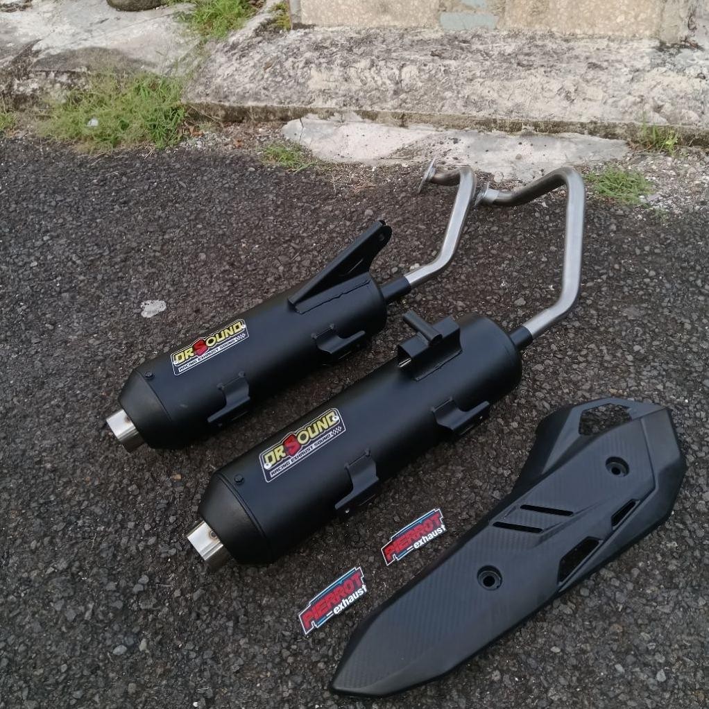 Knalpot Dr.Sound Racing Pnp All Matic Vario Led 125/150 New Vario Led 125/150 Old Beat New Beat Fi E