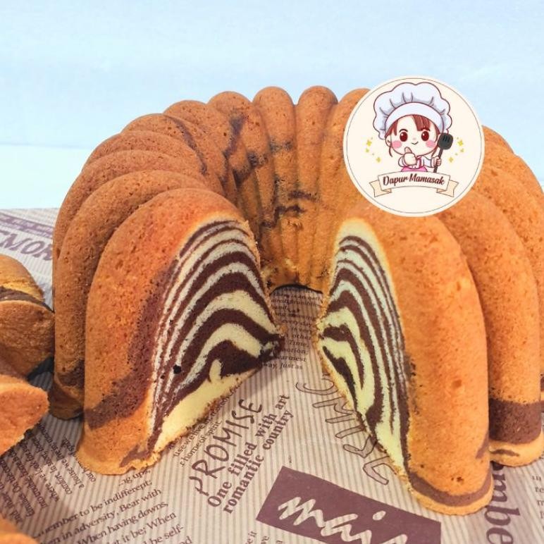 

Promoo!! DM - Kue Bolu Marmer Wisman Premium (22cm) / Marble Cake / Bolu Macan Terenak / Kue Imlek / Kue Natal / Bolu Marmer Imlek