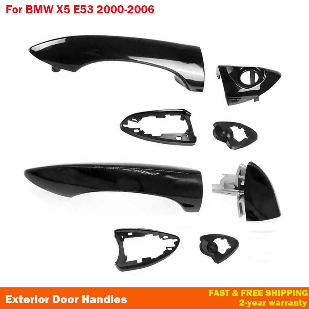 

Gagang Pintu Eksterior Mobil RHD Untuk BMW X5 E53 2000-2006 Pegangan Pintu Luar 51218243618 51218257