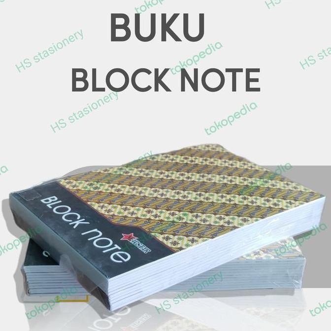

Blok Note Garis A5 /Blok Note A5 Murah /Blok Note Batik