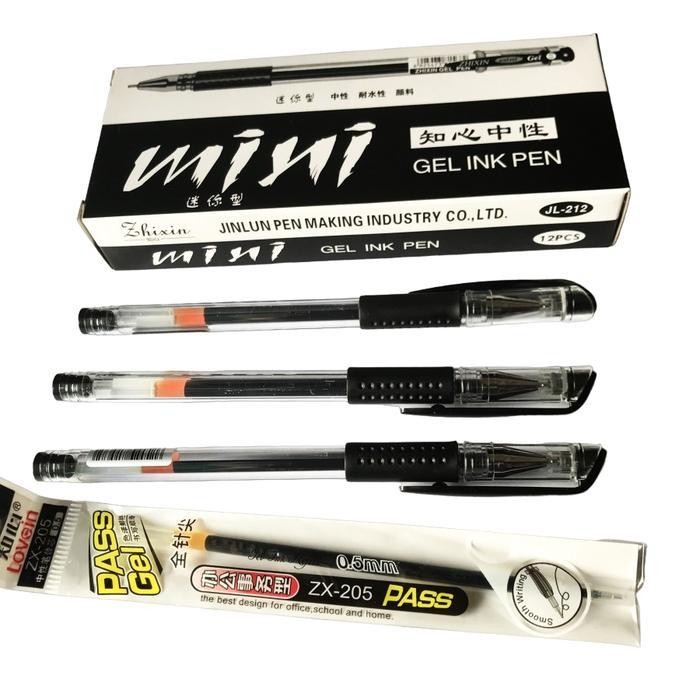 

Sp Pulpen Gel / Pen Gel Mini Zhixin (1 Pack Isi 12 Pcs)